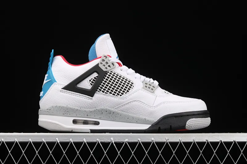 All Categories Air Jordan Jordan Series Basketball Shoes Air Jordan 4 Pure Air Jordan 4 Tattoo "What The" AJ4 Joe 4 Yuanyang White Cement Basketball Shoes CI1184-146